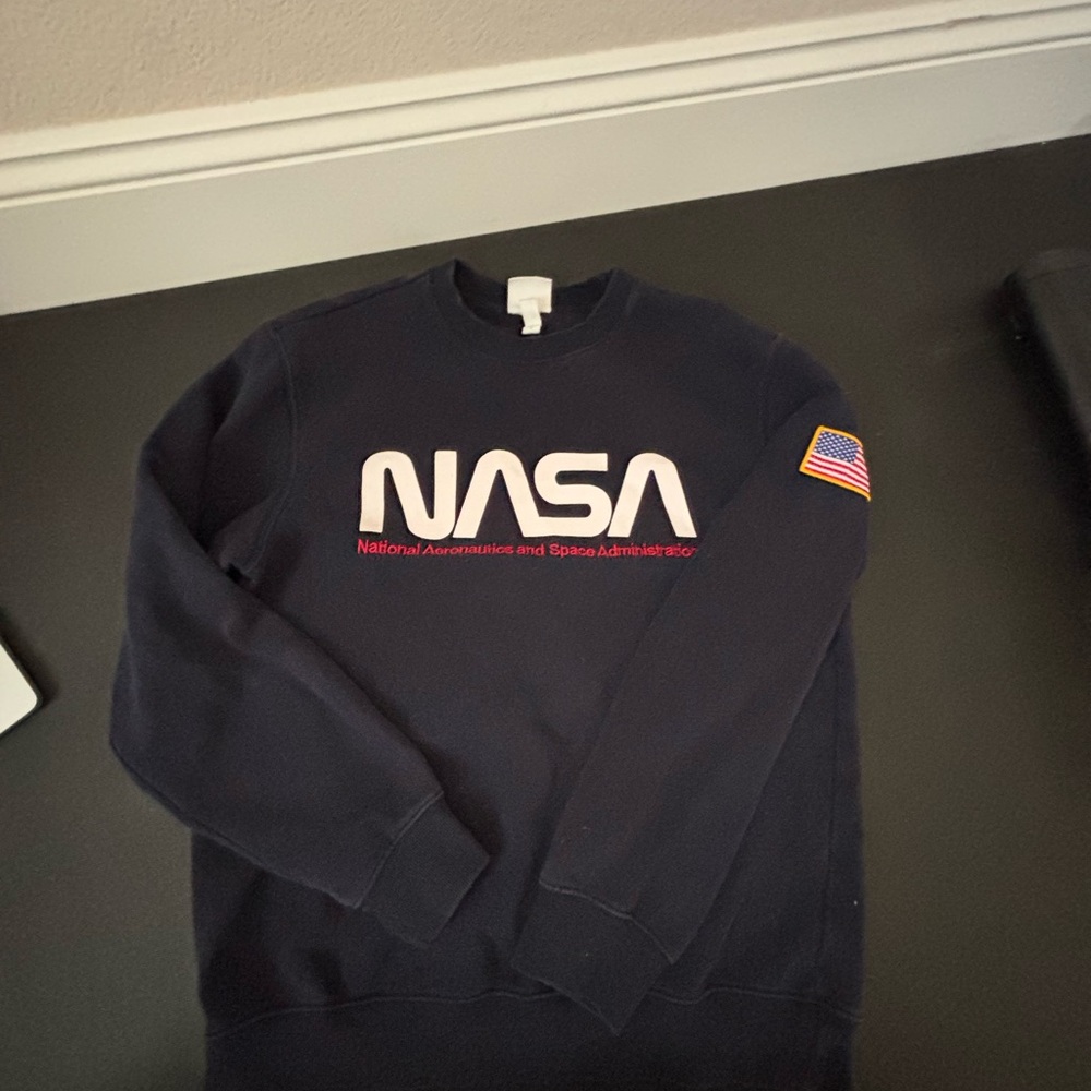 Navy Blue Women’s Nasa Crewneck